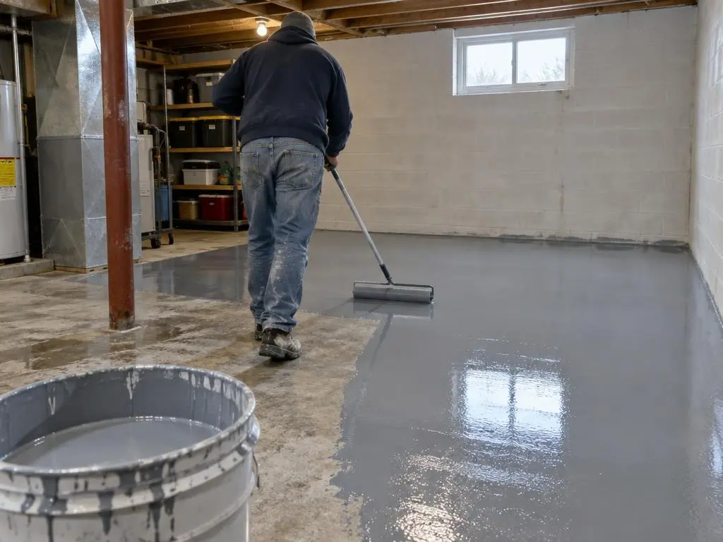 Basement Floor Coatings in Appleton, WI